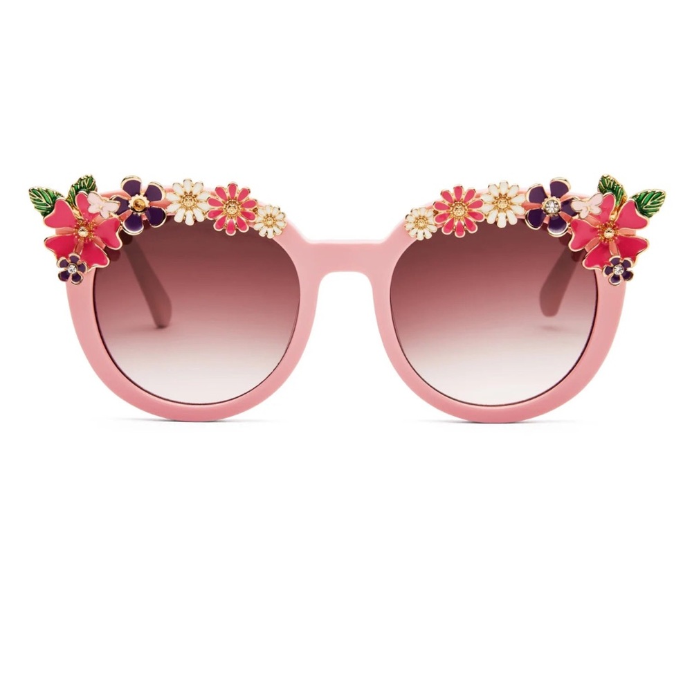 Loveshackfancy Ravi Sunglasses in Peony Pink